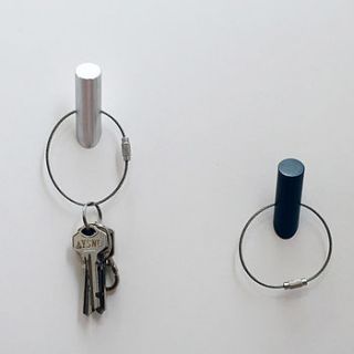 metal hook magnet with keychain by toothpic nations