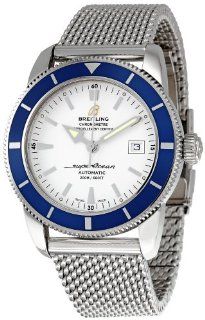 Breitling Men's A1732116/G717 SuperOcean Heritage Silver Dial Watch Breitling Watches