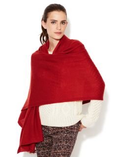 Featherweight Cashmere Travel Wrap 80" x 35" by White + Warren