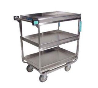 Shop Lakeside 730 Utility Cart w/ (3) 21 x 33 in Shelves, Guard Rails, 700 lb, Each at the  Furniture Store
