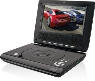 GPX PD730B 7 Inch Portable DVD Player (Black) Electronics