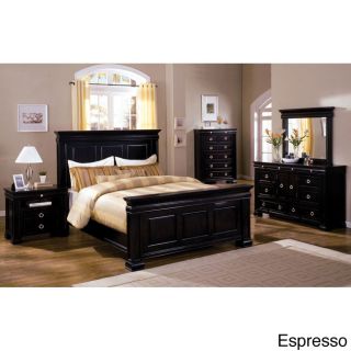 Furniture Of America Cambridge Classic 5 piece Bedroom Set Espresso Size Queen
