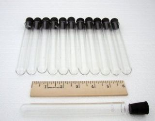 Glass Test Tubes with Stoppers, 18 X 150mm, Pack of 12 Health And Personal Care