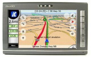 Navsgo Go730 7" on dash car GPS with USA/Canada maps  MP4 FM transmitting AV input GPS & Navigation
