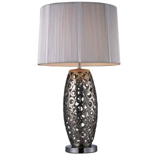 Dimond Lighting Trump Varick 1 light Chrome Table Lamp