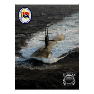 USS Dallas SSN 700 Poster