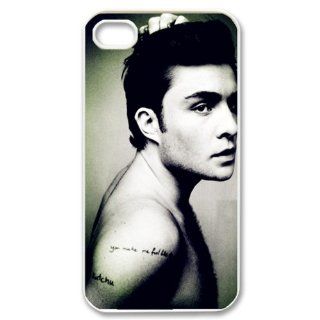 ed westwick iphone Hard back cover case fit for Apples Iphone 4 4S Cell Phones & Accessories