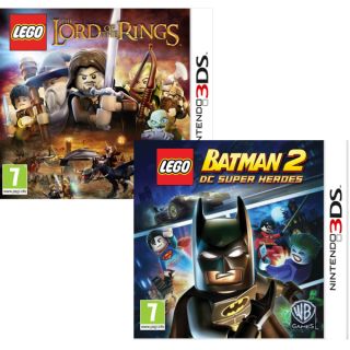 LEGO Lord Of The Rings and LEGO Batman 2 DC Super Heroes Bundle      Nintendo 3DS