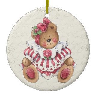 Christmas Teddy Bear Christmas Tree Ornament