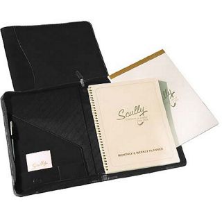 Scully Nappa Leather Zip Planner and Letter Pad