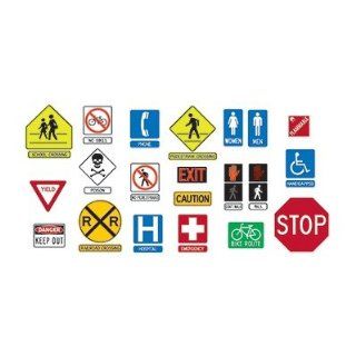 Safety Signs & Symbols Toys & Games