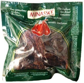 Minasso Pomodori Secchi Italian Sundried Tomatoes 3.5 Oz (Pack of 3)  Tomatoes Produce  Grocery & Gourmet Food