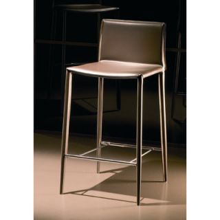 Bontempi Casa Linda 26 Bar Stool 04.25CQ Finish Mud / Mud Stitching