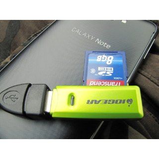 C&E CNE93775 Micro USB Host Mode OTG Cable Flash Drive SD T Flash Card Adapter FOR Samsung GT i9100 i9100 Galaxy S II 2 GT N7000 Galaxy Note Electronics