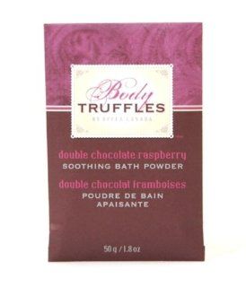 Upper Canada Soap And Candle Body Truffles Bath Powder Envelopes, Double Chocolate Raspberry, 1.8 Ounce Envelope (Pack of 6)  Bath Pearls And Flakes  Beauty
