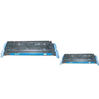 Basacc Cyan Toner Cartridge Compatible With Hp Q6001a (pack Of 2)