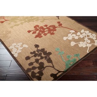 Meticulously Woven Patsy Transitional Floral Indoor/ Outdoor Area Rug (47 X 67)