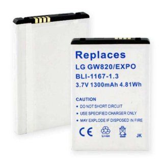 LG OEM LGIP 400N BATTERY FOR Axis AS740 Apex US740 eXpo GW820 Cell Phones & Accessories