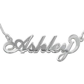 Sterling Silver Personalized Carrie Style Name Necklace   Custom made with any name Jewelry