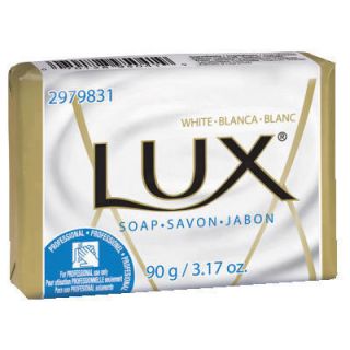 Lux Bath Soap Individually Wrapped Pleasant Scent in White   3.2 Oz (72 Bars 