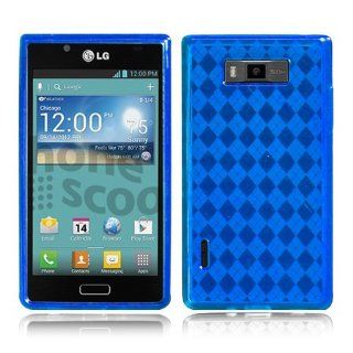 Blue Soft TPU Candy Case for LG Venice / Splendor US730 (Boost Mobile) by ThePhoneCovers Cell Phones & Accessories