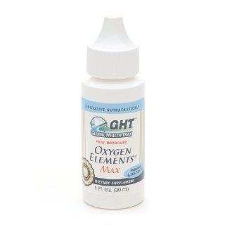Global Health Trax Oxygen Elements Max Dietary Supplement 1 fl oz (30 ml) Health & Personal Care