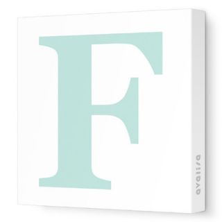 Avalisa Letter   Upper Case F Stretched Wall Art Upper Case F