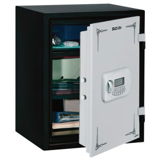 Stack-On Personal Fire Safe — ETL Rated Fire-Resistant, Electronic Lock, 17 3/8in.W x 15 13/16in.D x 21 7/16in.H, Model# PSF-817K-DS  Safes