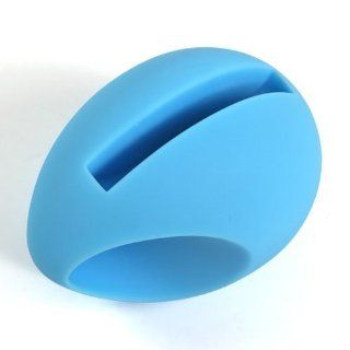 Noarks  Silicone Egg Stand Holder Audio Dock Amplifier Music Speaker for Iphone 5 5S Blue Cell Phones & Accessories