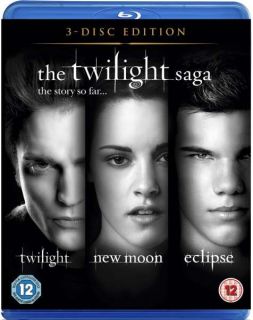 The Twilight Saga The Story So Far      Blu ray