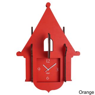 Wolf Wooden Jigsaw Cuckoo Clock