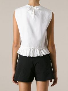 Hache Rough Cut Sleeveless Top   Twist'n'scout paleari Online Store