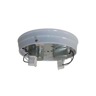 8 inch White Fluorescent Ceiling Pan