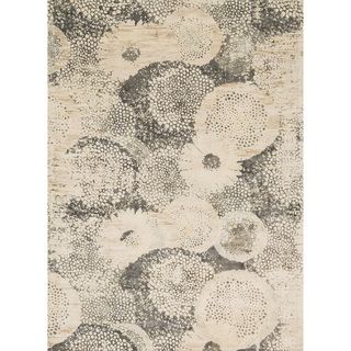 Emerson Ivory/ Smoke Rug (76 X 105)