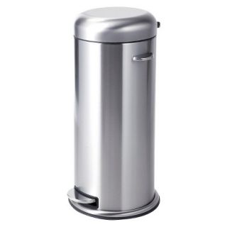 Threshold 30L Step Trash Can   Stainless Steel