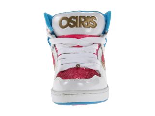 Osiris Kids NYC 83 Slim (Little Kid/Big Kid) White/Pink/Gold