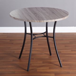 Seneca Grey/ Black Height adjustable Dining Table