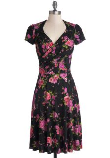 Kelly's Vivid in the Moment Dress in Floral  Mod Retro Vintage Dresses