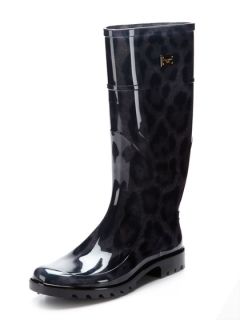 Leopard Rain Boot by Dolce & Gabbana