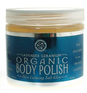 Trillium Organics OGbody Organic Body Polish Lavender Geranium 24 oz Health & Personal Care