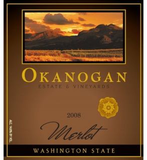2008 Okanogan Estate & Vineyards Merlot 750 mL Wine