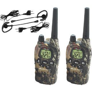 Midland GXT750VP1 26 Mile 22 Channel FRS/GMRS Two Way Radio (Camouflage) 