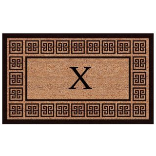 The Grecian Extra thick Monogrammed Doormat (16 X 26)