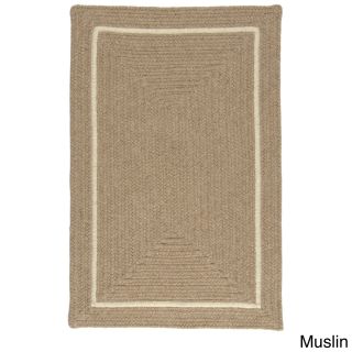 Cmi Natural Life Dye free Border Wool Area Rug (8 X 10) Natural Size 8 x 10