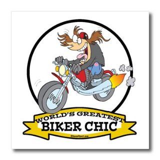 ht_102972_3 Dooni Designs Worlds Greatest Cartoons   Funny Worlds Greatest Biker Chic Women Cartoon   Iron on Heat Transfers   10x10 Iron on Heat Transfer for White Material Patio, Lawn & Garden
