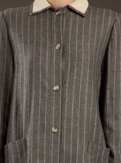 Valentino Vintage Pinstripe Coat