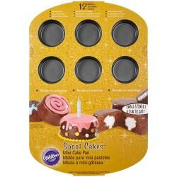 Novelty Cake Pan   12 Cavity Spool 16.6 X11.3 X1.1