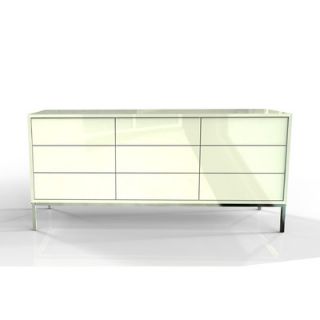 Industrya Circa 3 Storage Credenza C3.333 Finish White / White