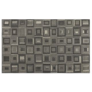 Uttermost Matrice Grey Wool Rug (5 X 8 )