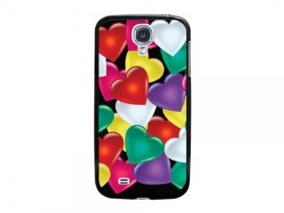 Cellet Black Proguard Case with Multiple Hearts for Galaxy S4 Cell Phones & Accessories